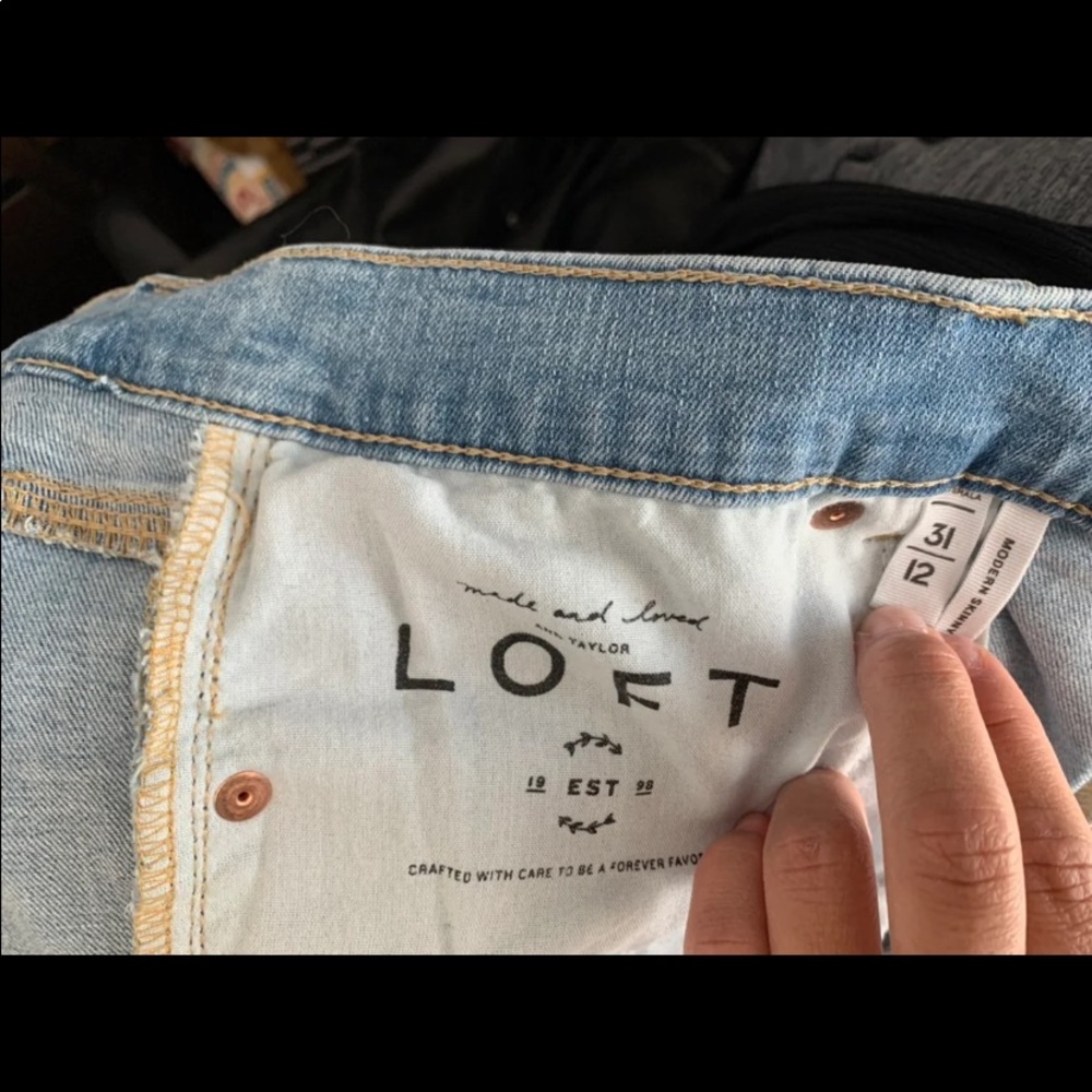 LOFT Light Washed Jeans